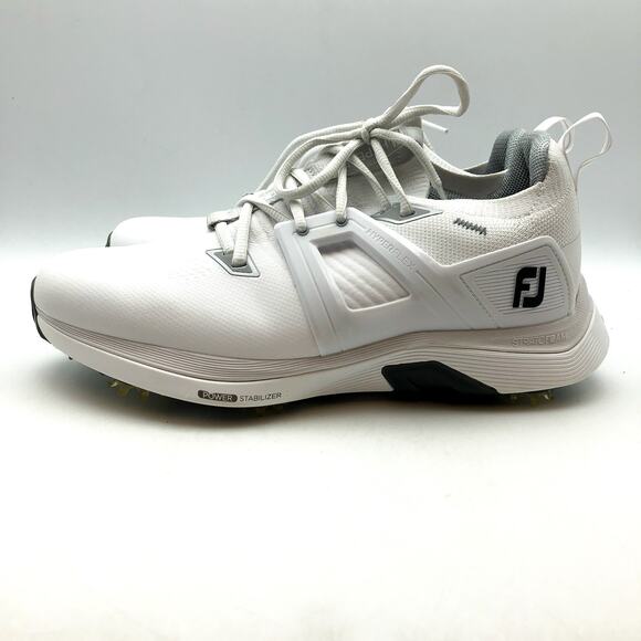 FootJoy Mens Hyperflex Carbon Cleat Golf Sneakers US 7.5 M White Waterproof NIB - Picture 8 of 12